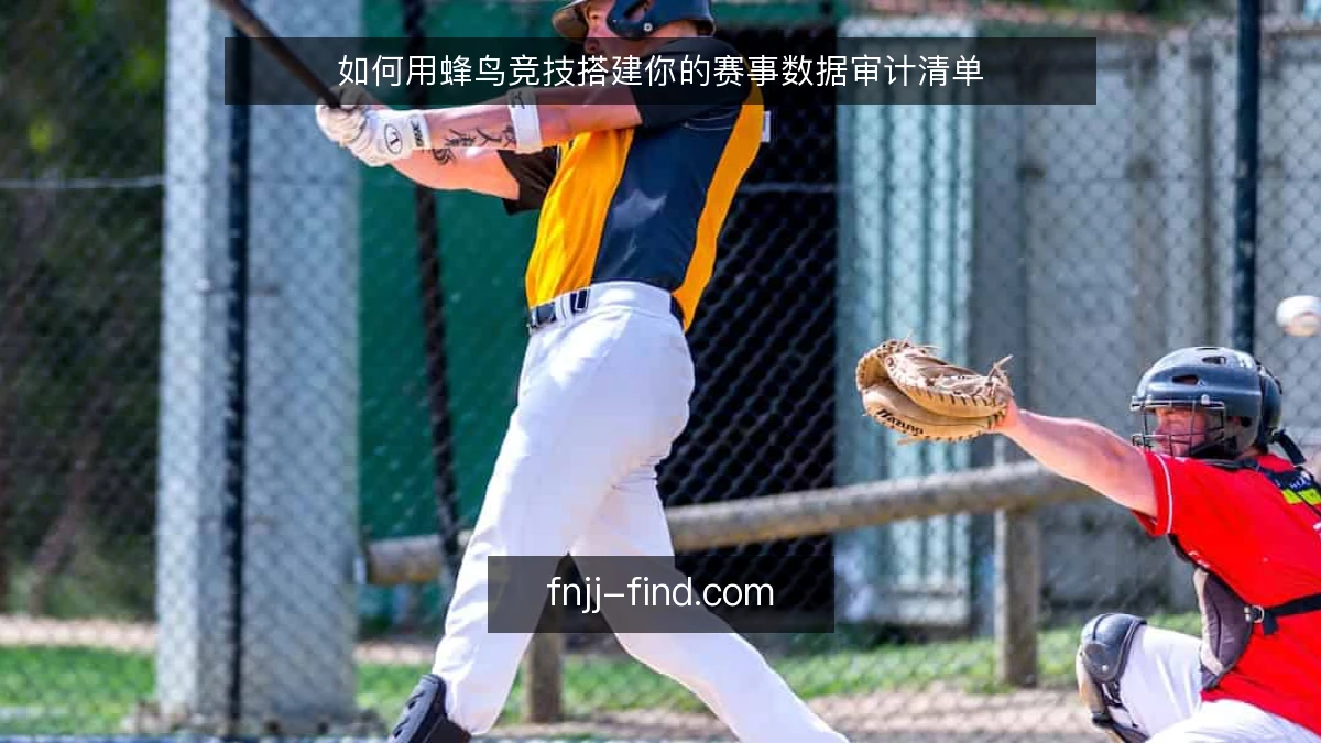 如何用蜂鸟竞技搭建你的赛事数据审计清单