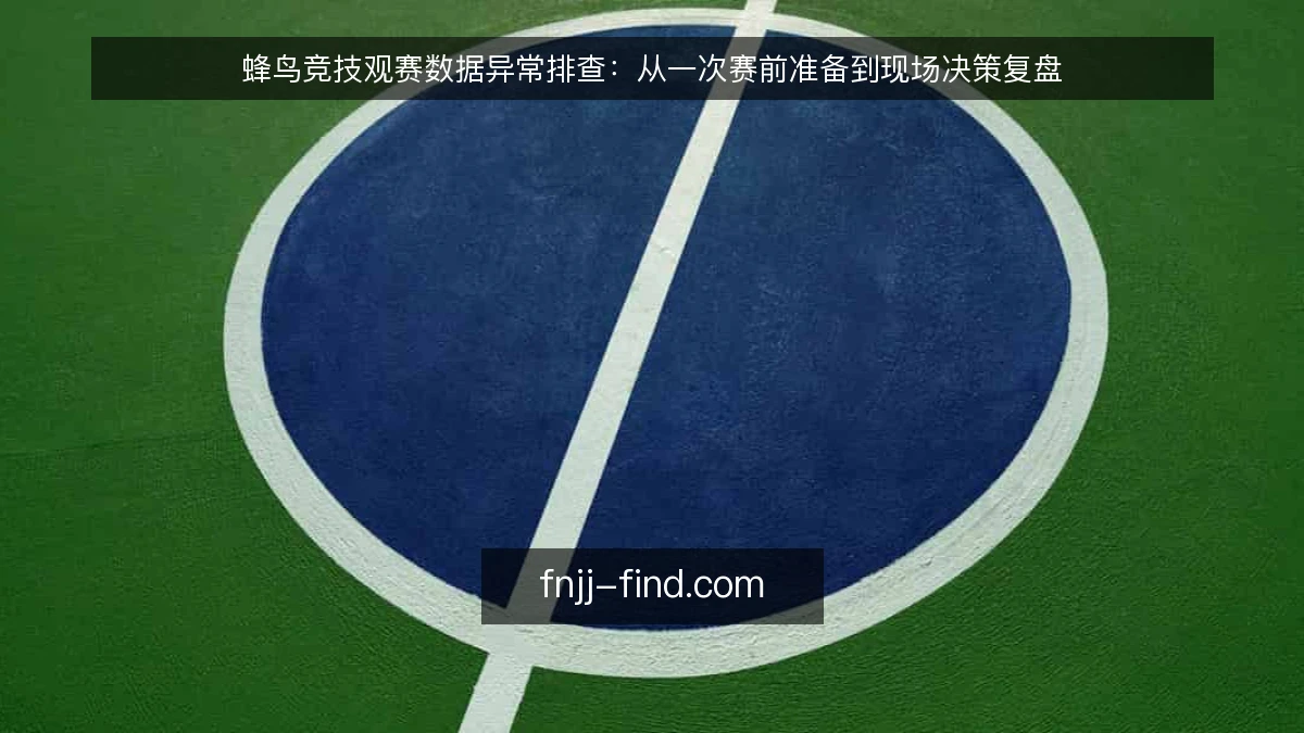 蜂鸟竞技观赛数据异常排查：从一次赛前准备到现场决策复盘