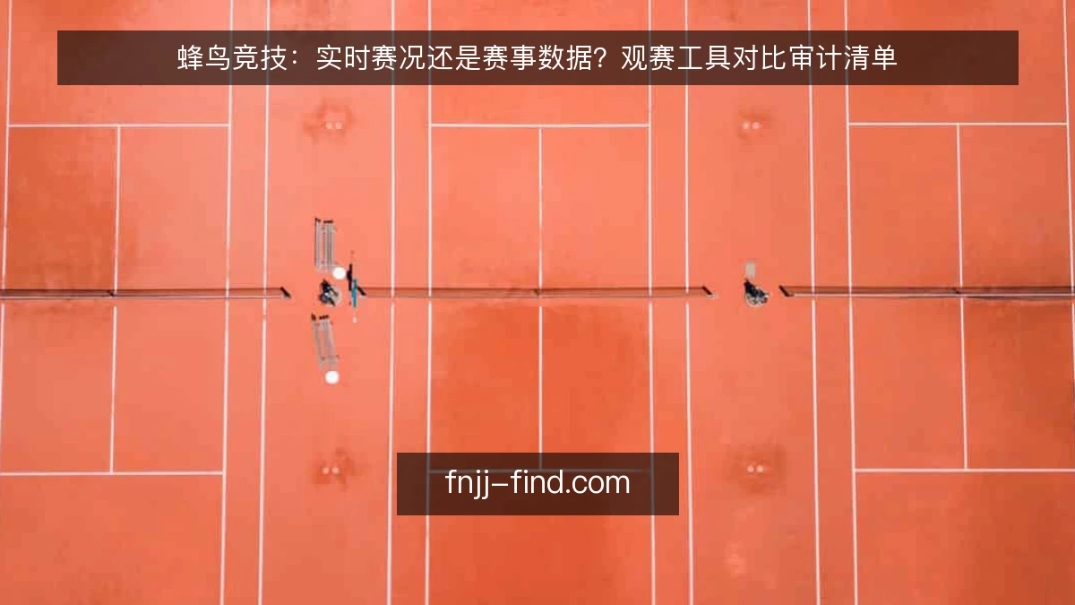 蜂鸟竞技:实时赛况还是赛事数据?观赛工具对比审计清单